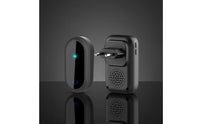Long Range Self-Powered Wireless Entry Chime Adjustable Volume Kinetic Wireless Entry Chime 38 Chimes Battery-Maintenance-Free Door Chime for Elderly, Outdoor, Office