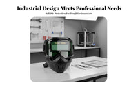 Auto Darkening Metalworking Helmet Glare Reduction Auto-Darkening Metalworking Helmet Welder Hood Adjustable Headband
