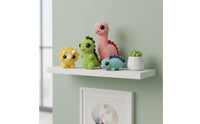 Includes Instructions & Tutorial DIY Dinosaur Crochet Kit for Beginners