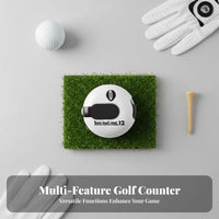 Golf Hat Clip Counter Lightweight Golf Stroke Counter Portable Counting Device for Golfers, Beginners, Driving Range, Tournaments