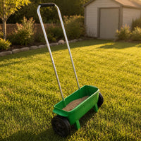 Push Spreader Foam Foam-Handle Spreader Large Capacity Garden Tool