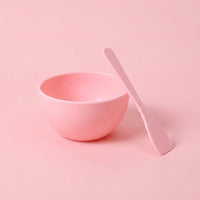 DIY Face Mixing Bowl with Facial Brushes, Treatment Set for Home and Salon Application, Reusable Cosmetic Grade for Estheticians
