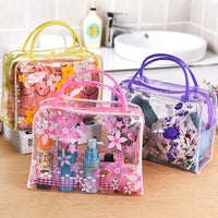 Waterproof Transparent Toiletry Bag Large Capacity Travel Cosmetic Organizer for Women