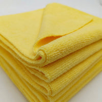 40x40cm Microfibre Cloth for Car Polishing, Plush 300GSM Cleaning Cloths, High Absorbency for Wax and Crystal Coating Use