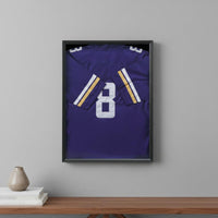 Sports Jersey Display Frame Wooden Jersey Display Frame Clear Front Panel