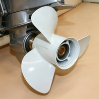 Propeller with 15 Splines Aluminum Alloy Outboard Engine Propeller Splined Hardware for Boaters
