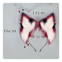 Animal Ear Headband Furry Animal Ears Headband Lightweight Hair Band for Photo Shoots