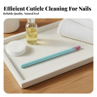 Nail Dried Cuticles Grinding Pen Fine Tip Cuticle Remover Pen Gentle on Nails Dead Cuticle Exfoliator Tool for Beauticians, Women, Manicure, Pedicure