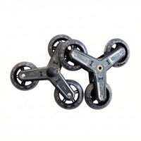 Triangle Replacement Casters Heavy-Duty Triangular Caster Non-Slip Hardware for Shopping Carts