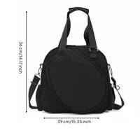 Lightweight Badminton Racket Backpack Double Carry Tennis Backpack Fashion Design Sports Gear Side Pockets for Commute