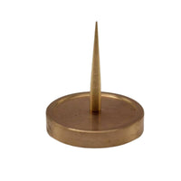 Flat Base Copper Balance Wheel Stand Shiny Finish Watch Balance Wheel Stand Tapered Post Maintenance Gear One-Piece