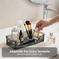 Transparent 360-Degree Rotating DesignDegree Rotating Makeup organizer Space Saving Cosmetic Organizer Easy to Clean Vanity reachory Large Capacity for Women, Teens, Gift Givers, Bathroom Counter, vanity table Top, Bedroom, Kitchen