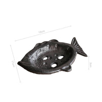 Cast Iron Soap Dish Rustic Piscine Soap Dish Decorative Household Item for Washroom