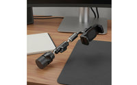 Adjustable Angle Ball Head Phone Clamp Anti-Slip Grip Pole Mount Phone Clip Easy Installation Mobile Accessory Multi-Position for Streamers, Content Creators, Musicians, Live Broadcasting, Recording Studio, Desktop