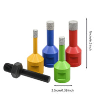 5 Pieces Core Boring Tool Grinding Core Kit Professional Tool for Installers