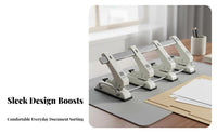 Manual Paper Punch Precision Punching Manual Hole Puncher for Crafters, Students, Scrapbooking, Craft Room, Classroom