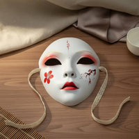 Hand-Painted Full Face Mask Vintage Design Traditional Chinese Attire Accessory