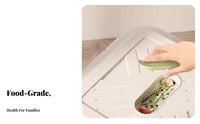 Moisture-Proof Rice Storage Bin Large Capacity Airtight Rice Container Transparent Body for Bakers