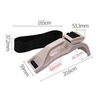 Bump-Friendly Pregnancy Seat Belt Adjuster Pressure-Distributing Car Seat Belt Adjuster Flat-Head Easy-to-Fit for Women, Expectant Mothers, Driving