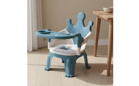 Squeaks When Seated Crown Backrest Squeaky Chair Rounded Corner Design Feeding Seat Ergonomic Back Support Kids Furniture Stable and Sturdy for Kindergarten