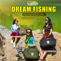 Weihai Mengzhidiao Waterproof Fishing Bag Multi-functional Lure Fishing Tackle Reel Bag