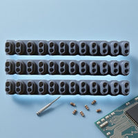 Wide Compatibility Key Contact Pad Strip Row of Pads Conductive Rubber Strip