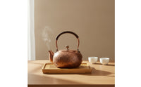 Artisanal Hammered Copper Kettle Classic Hammered Pot for Kitchen