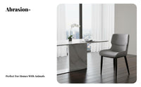 Upholstered Side Chair Modern Design Dining Seating Padded Seat Padding Ergonomic Backrest for Interior Decorators