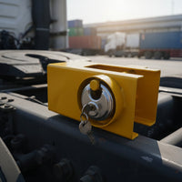 Trailer Hitch Coupler Lock Anti-Unauthorized Removal Trailer Hitch Lock Heavy-Duty for Truck Drivers, Parking, Transport