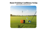 Improves Accuracy Golf Swing Training Ball Increases Power Golf Swing Coach Ball Portable for Beginners, Home Practice, Driving Range