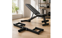 Nordic Press Handle Multiple Grip Positions Triceps Bar Steel Strength Gear