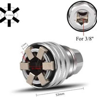10-19mm Hex Magic Socket Cross-Border New Adjustable Multi-Function Conversion Magic Socket