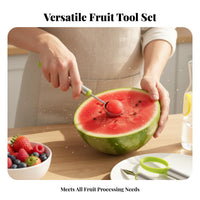 3 in 1 Water Fruit Cutter Multifunctional Fruit Baller Dipper Water Fruit Cutter Tool Multi-Functional Fruit