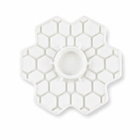 Flower Bee Feeder Honeycomb-Style Bee Feeder Detachable for Backyard, Apiary