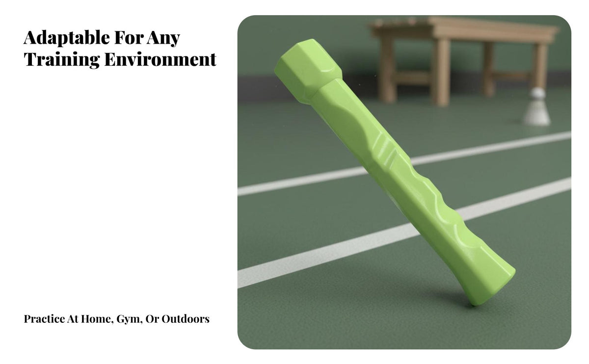 Badminton Grip Practice Device Train Anywhere Badminton Swing Realistic Feel Posture Ion for Beginners, Exercise Readiness, Travel, Indoor