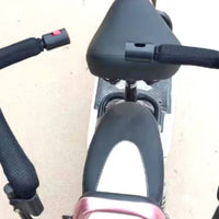 Child Seat Guard Rail with Latch Padded Cycle Safety Guard Rail Safety Fence Openable for Toddlers, Family Commutes