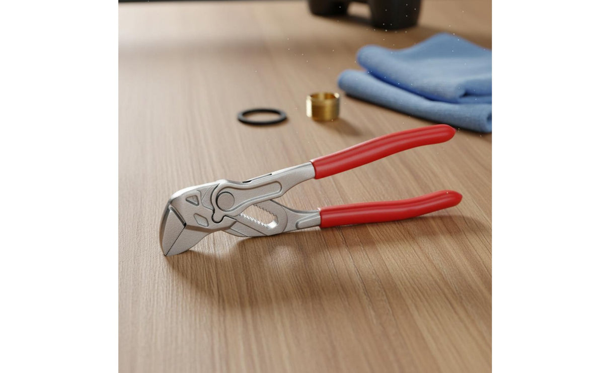 Interlocking and Groove Pliers Quick Grip Locking Channel-Type Wrench Pliers Construction Hand Tool for Plumbing Repair, Workshop