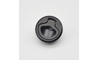 Flush Pull Lock with Striker Plate Spring-Loaded Embedded Handle Lock Recessed Pull Latch Compact Flush Lift Handle Space-Saving