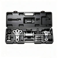 20 Pieces Wheel Bearing Remover Set Professional Grade Bearing Separator Puller Metal Wheel Hub Puller for Workshop