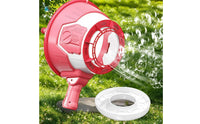 Outdoor Play Wind Bubble Machine Lots of Bubbles Handheld Bubble Blower Easy to Use for Children, Boys, Garden, Party