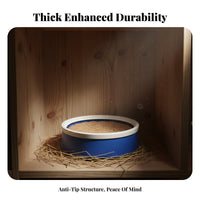 Pigeon Nesting Basin Large Size Pigeon Nesting Bowl Easy to Clean Hatching Basin for Loft, Aviary, Birdhouse