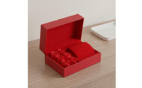 Custom Logo Printing Flip Top Watch Box Luxury Display Storage Item Keepsake for Proposal