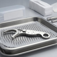 Reusable Stainless Steel Floss Pick Curved U-Shaped Floss Pick Compact