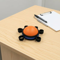 Grip Ball with Finger Straps Moderate-Resistance Five-Finger Grip Ball Hand Gripper Elastic Exerciser Flexible for Rehab