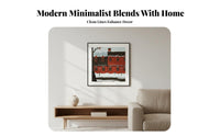 Easy to Hang Minimalist Decorative Painting Thoughtful Gift Inspirational Quote Wall Art Fade-Resistant Framed Image Print Dustproof for Homeowners, Professionals, Living Room, Bedroom, Hallway, Classroom