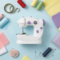 Built-in Light Electric Sewing Machine Foot Pedal Tabletop Sewing Machine Power Adapter Craft Tool Tension Knob