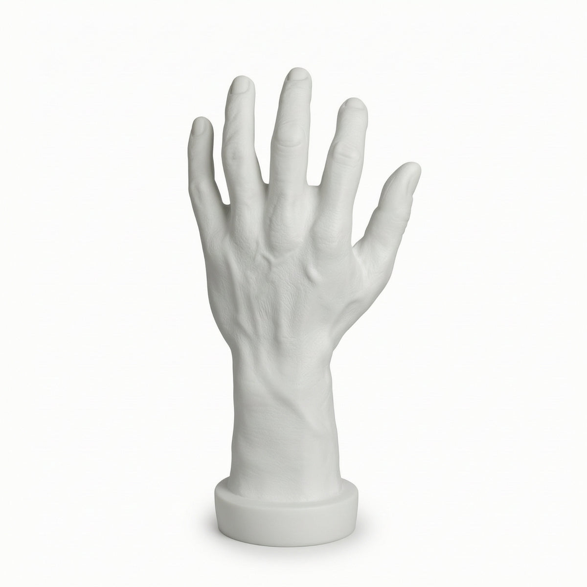Mannequin Hand with Base Molded Hand Mannequin PVC for Photographers