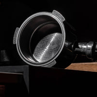 Aluminum Alloy 51mm Bottomless Portafilter Uniform Extraction 51mm Naked Portafilter Detachable Design Espresso Filter Holder Easy to Clean for Baristas, Cafe, Home Kitchen