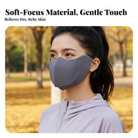 Warm Face Covering Comfortable Windproof Face Covering Cold Weather Accessory Reusable Breathable for Cyclists