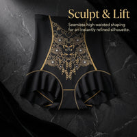 Shapewear for Women High Waisted Knickers with Firm Control, Breathable Stomach Flattener Girdle for Everyday Wear, Spandex for Superior Shaping